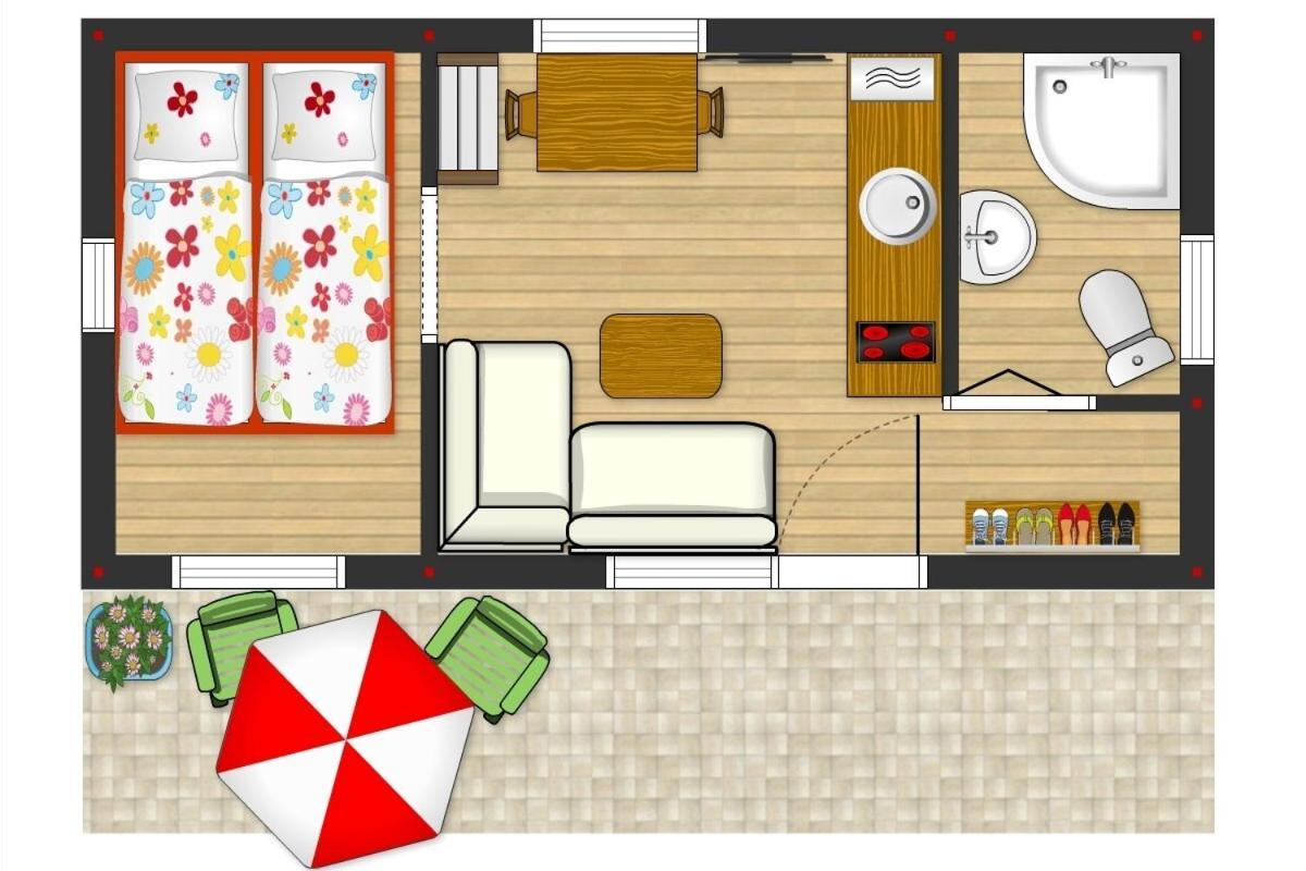 Tiny House Lavender Villa Pottornya Kültér fotó